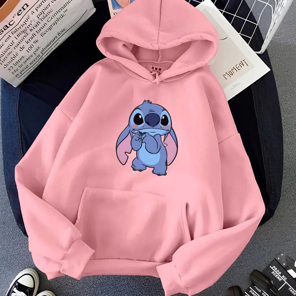 Moletom infantil Stich Com Capuz