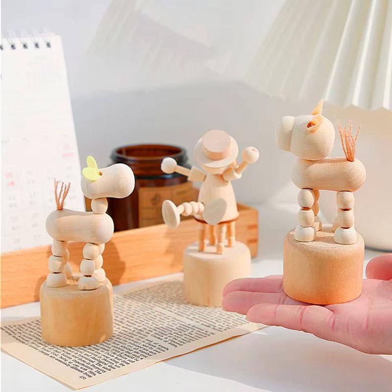 Boneco de Madeira Articulado Pinas