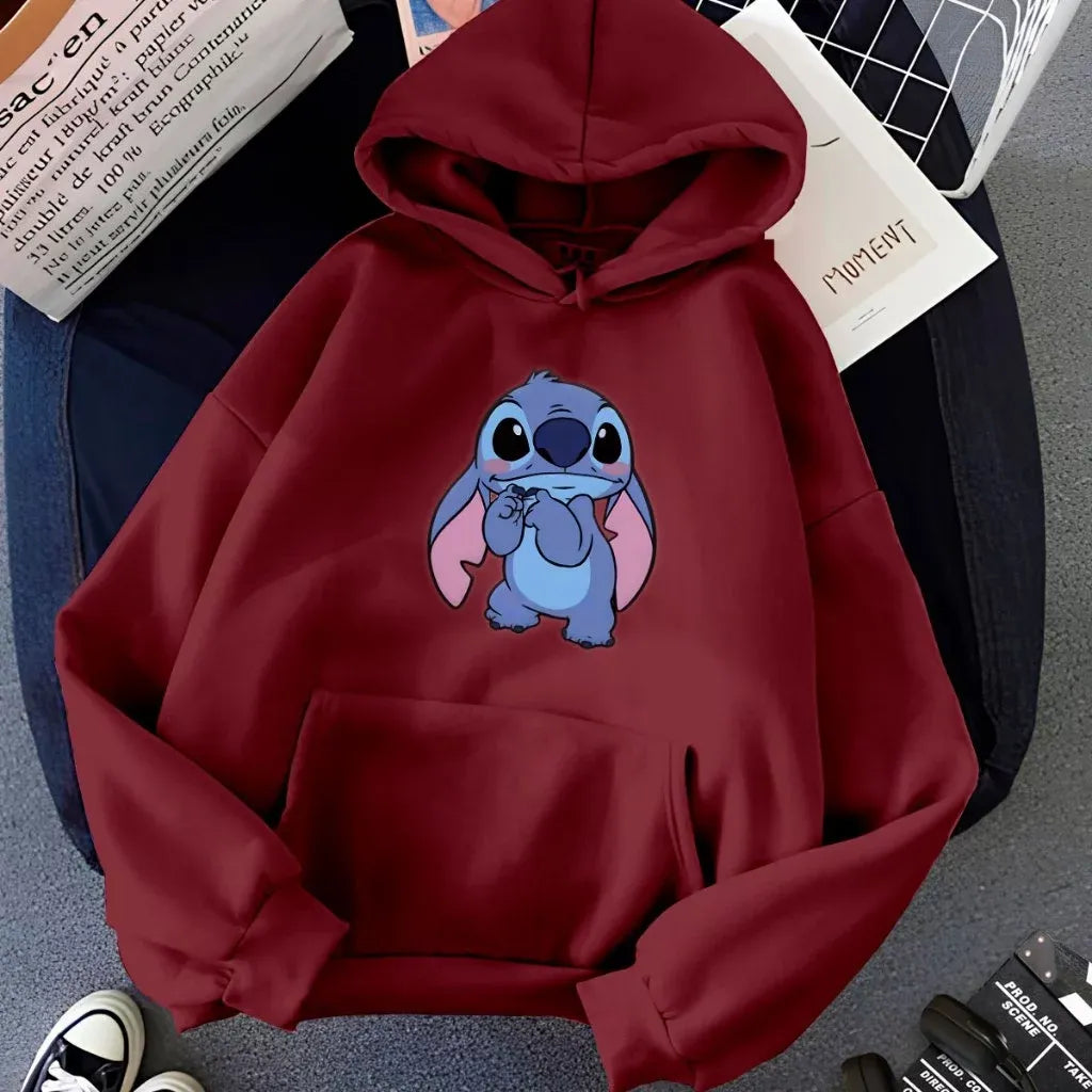 Moletom infantil Stich Com Capuz
