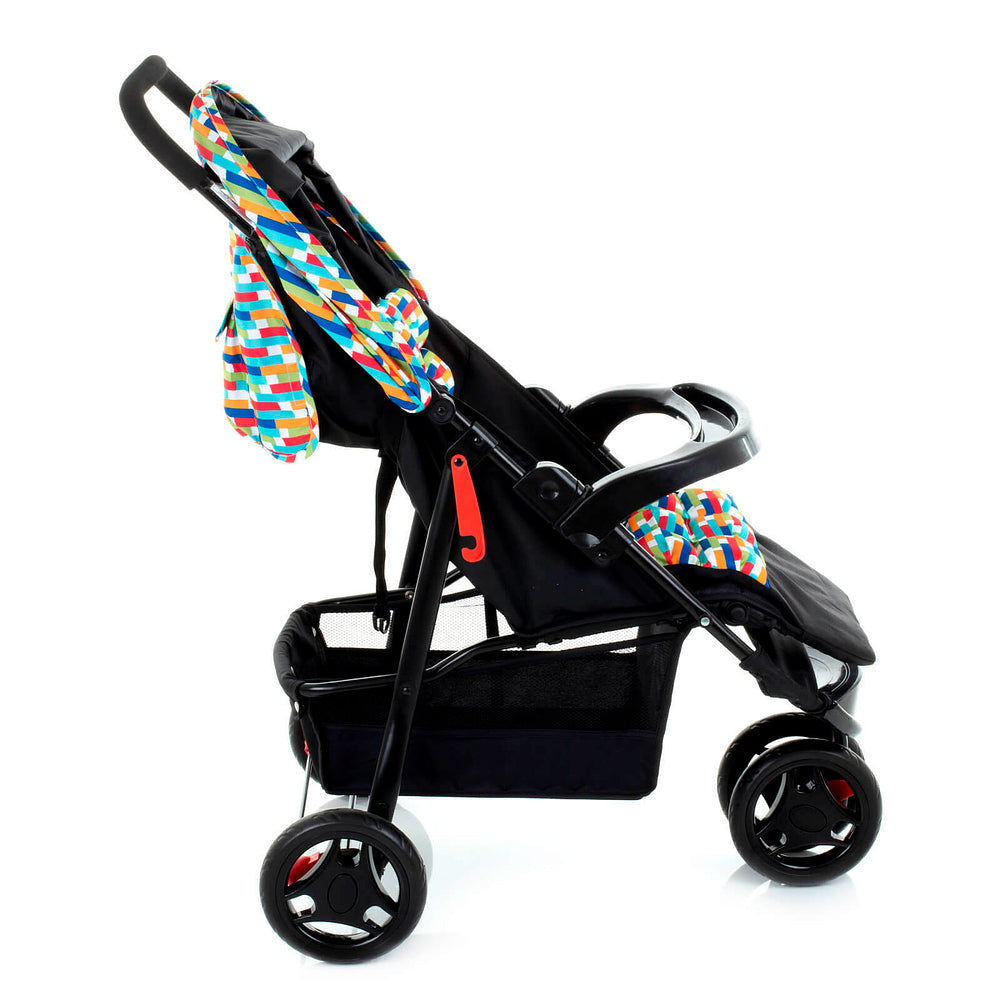 Travel System Delta Duo Pro (Conjunto de Carrinho 3 Rodas Reclinável + Bebê Conforto)