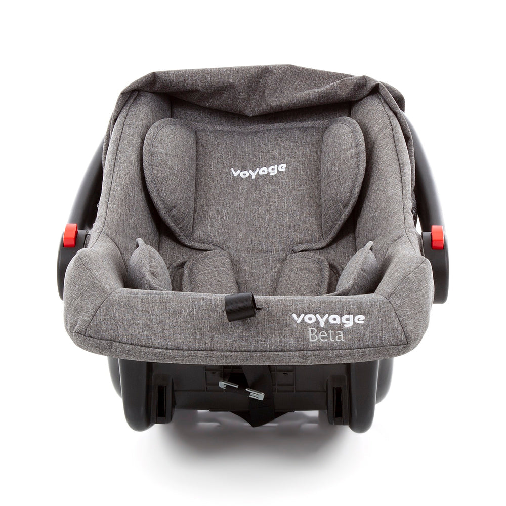 Travel System Delta Duo Pro (Conjunto de Carrinho 3 Rodas Reclinável + Bebê Conforto)