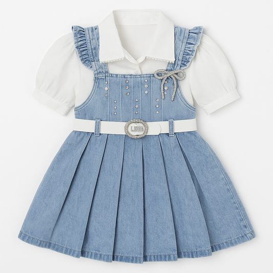 Vestido Jeans Princesinha