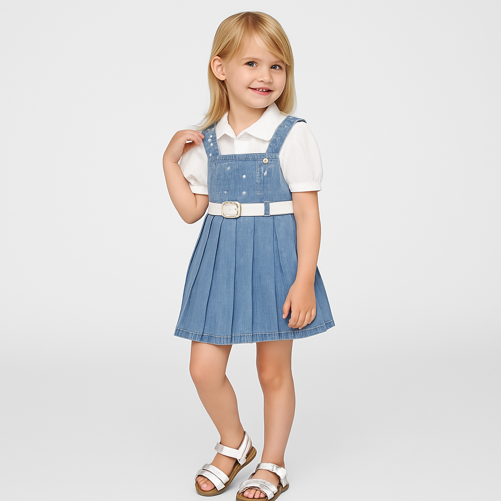 Vestido Jeans Princesinha